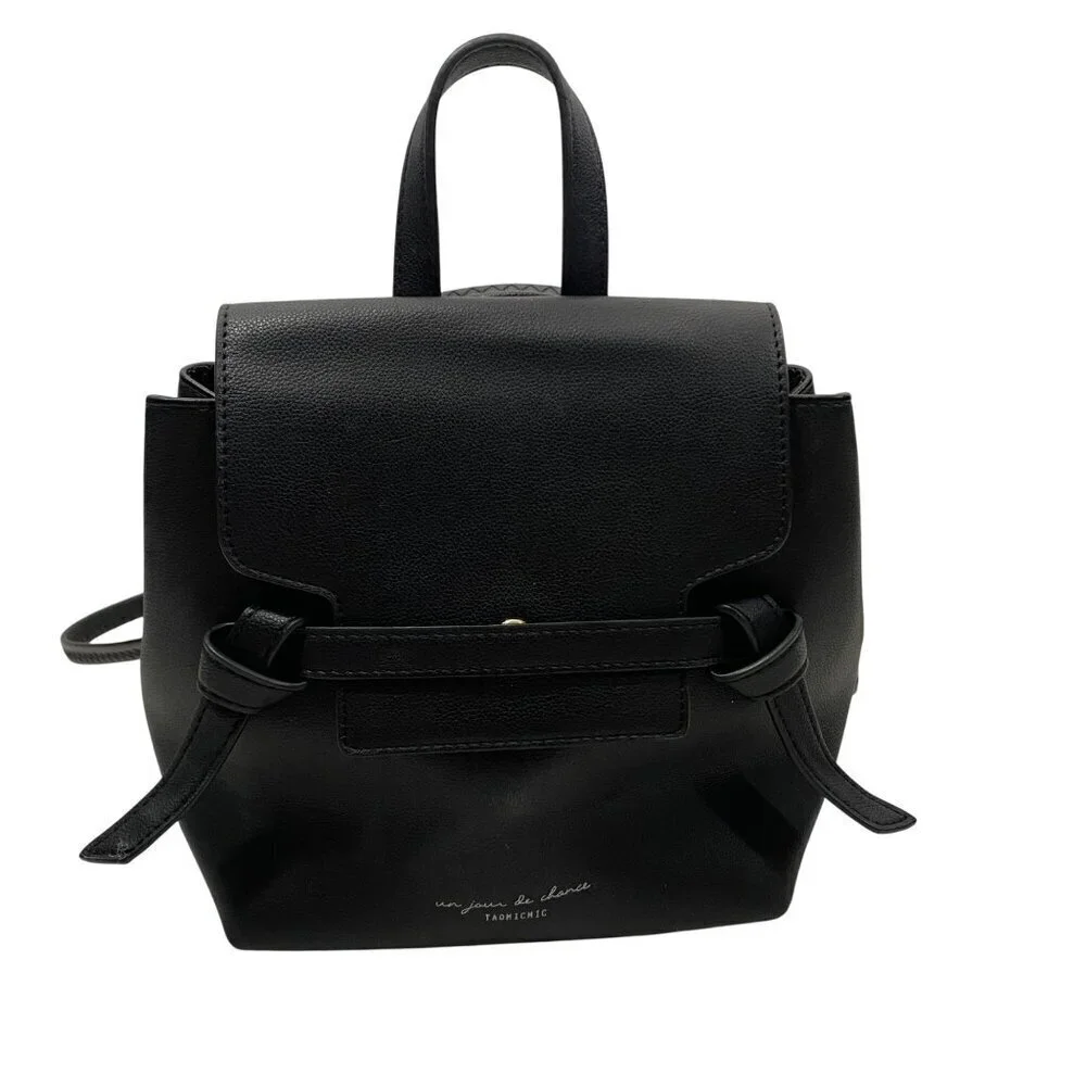 Taomicmic Mini Backpack Purse, Convertible Daypack Crossbody Bags Faux Leather